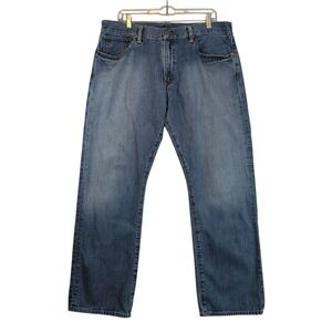 Polo Ralph Lauren Classic 867 Mens Jeans 36x30 Blue Medium Wash Straight Leg